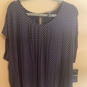 Women’s blouse by “Chaps” plus size 3x NWT